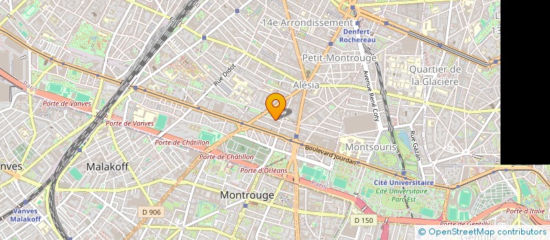 localisation de l'entreprise CULTURE VIRAGES  PARIS