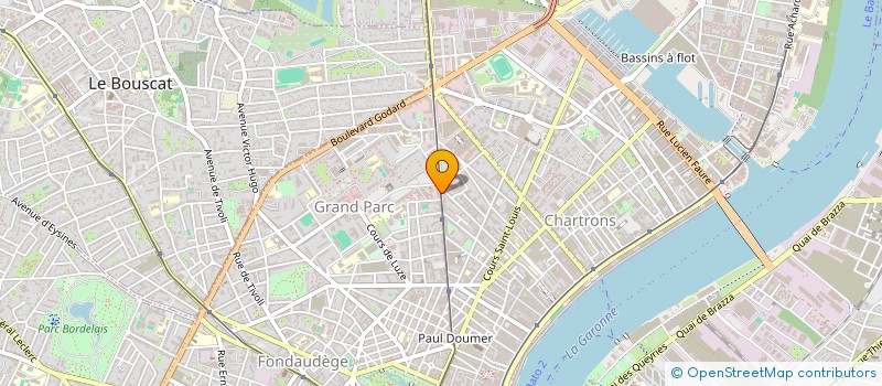 localisation de l'entreprise CULTURE WEB  BORDEAUX