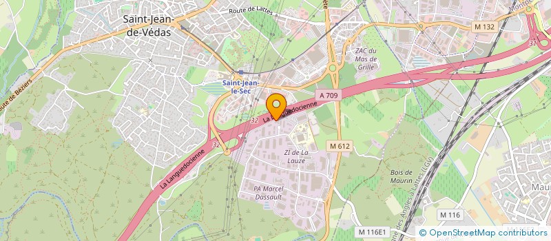 localisation de l'entreprise CULTURE ZINC  SAINT-JEAN-DE-VEDAS