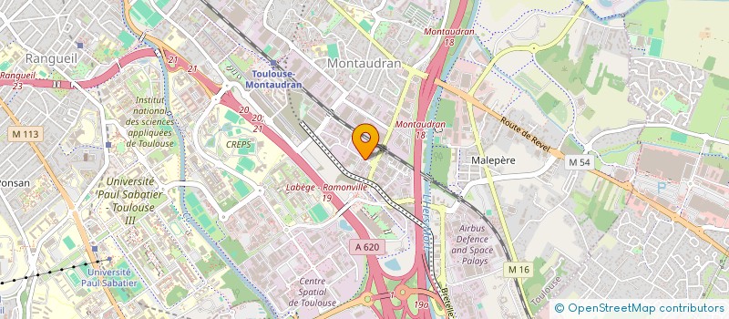 localisation de l'entreprise CULTUREL SOCOTEC SUD-OUEST à TOULOUSE
