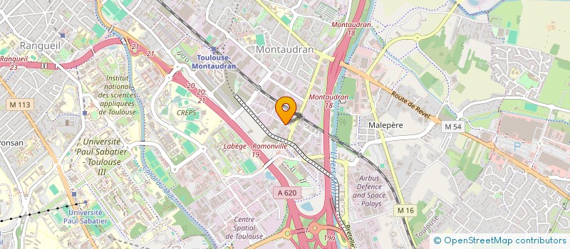localisation de l'entreprise CULTUREL SOCOTEC TOULOUSE à TOULOUSE