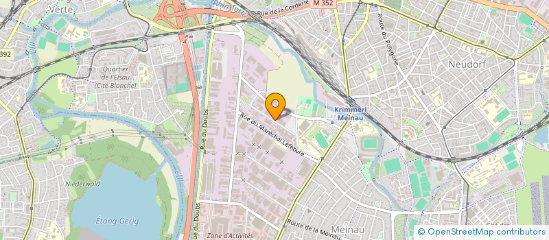 localisation de l'entreprise CULTURELLE DE LA MOSQUEE EYYUB SULTAN à STRASBOURG