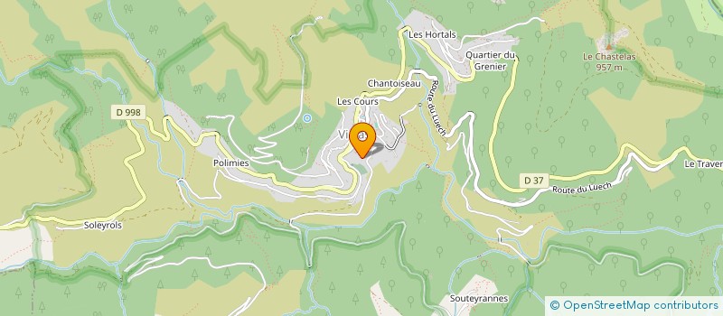 localisation de l'entreprise CULTURELLE ET SPORTIVE FRAISSINET DE LOZERE à PONT DE MONTVERT SUD MONT LOZERE
