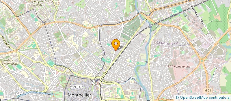 localisation de l'entreprise CULTURELLE FRANCO ARABE à MONTPELLIER