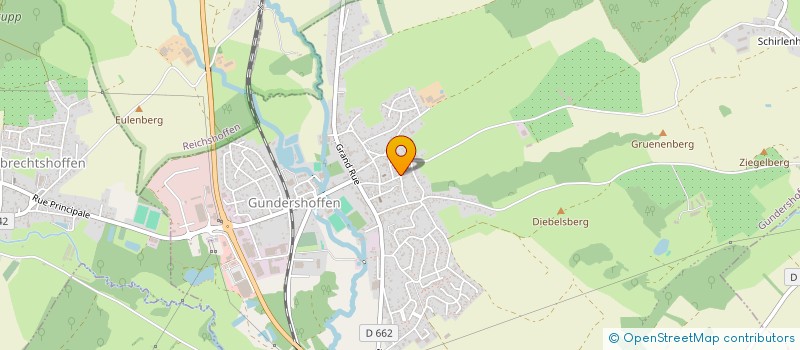 localisation de l'entreprise CULTURELLE TURQUE DE GUNDERSHOFFEN  GUNDERSHOFFEN