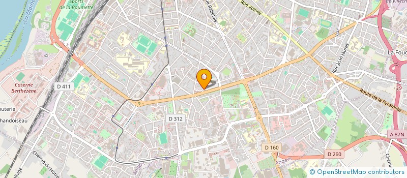 localisation de l'entreprise CULTURES D'ICI ET D'AILLEURS (CIA)  ANGERS