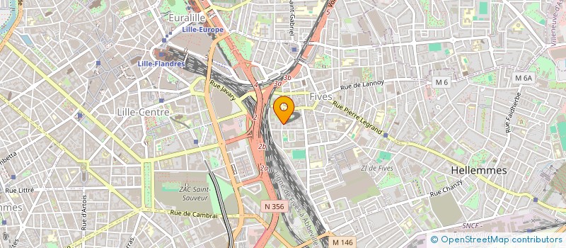 localisation de l'entreprise CULTURES.DATA  LILLE