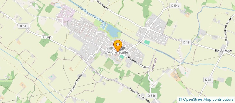 localisation de l'entreprise CULTURES DE SCENE  PRESERVILLE