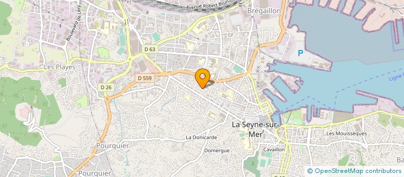 localisation de l'entreprise CULTURES EN MOUVEMENT à LA SEYNE-SUR-MER