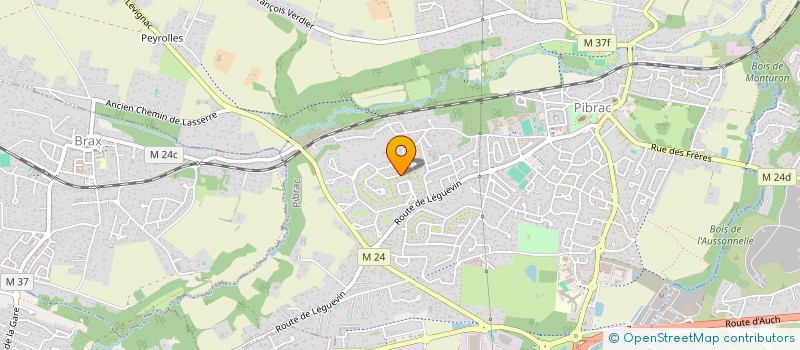 localisation de l'entreprise CULTURES ET COMMUNICATIONS  PIBRAC