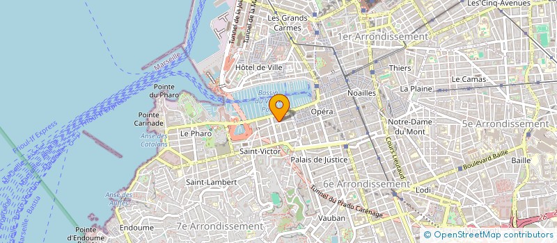 localisation de l'entreprise CULTURES ET DEVELOPPEMENTS à MARSEILLE