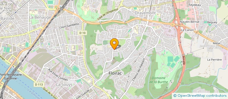 localisation de l'entreprise CULTURES ET MUSIQUES  FLOIRAC