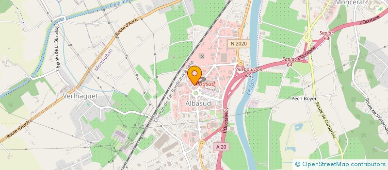 localisation de l'entreprise CULTURES ET RELIGIONS : DIALOGUE A TRAVERS L'HISTOIRE  MONTAUBAN