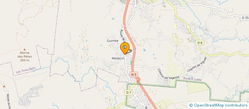 localisation de l'entreprise CULTURES IDENTITES IDIOMES ET DEVELOPPEMENT  RIVIERE-SALEE