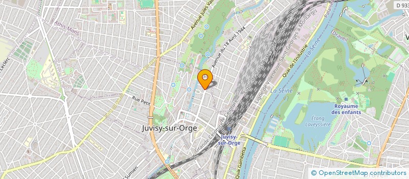 localisation de l'entreprise CULTURES & NOUS  JUVISY-SUR-ORGE