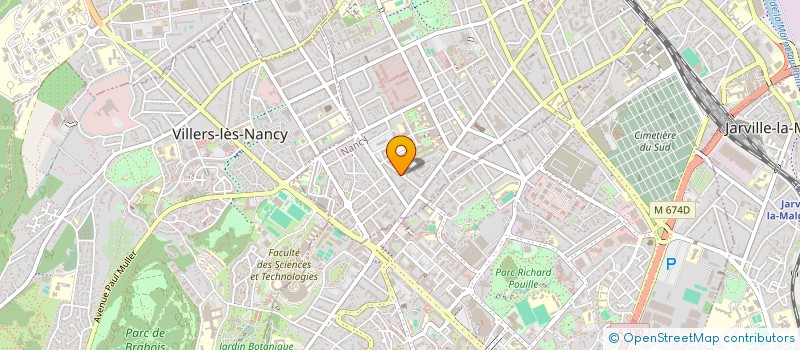 localisation de l'entreprise CULTURES-VOYAGES.COM  NANCY