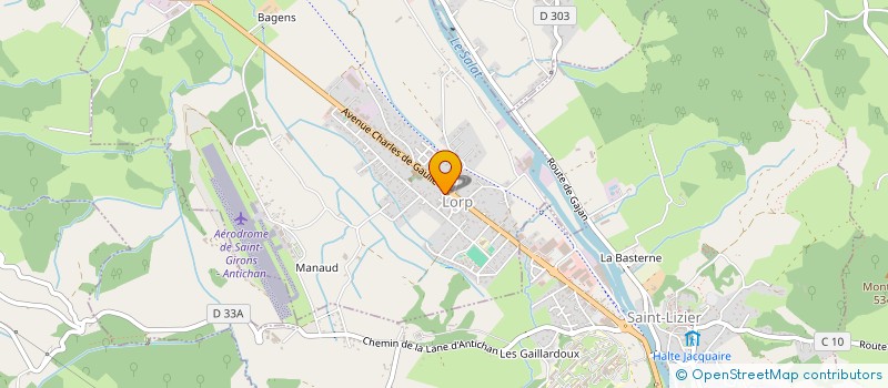 localisation de l'entreprise CULTURESLORP à LORP-SENTARAILLE