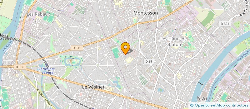 localisation de l'entreprise CULTURESOLIDAIRES  CHATOU