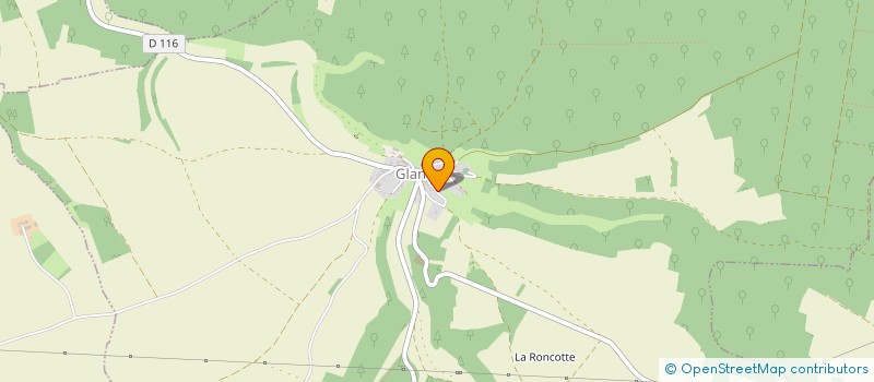 localisation de l'entreprise CUMA 2PLV  GLAND