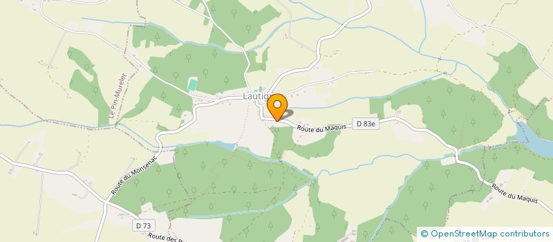 localisation de l'entreprise CUMA ACCUEIL DE LAUTIGNAC  LAUTIGNAC