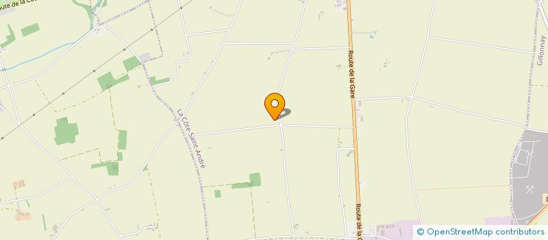 localisation de l'entreprise CUMA AGRI BIEVRE à LA COTE-SAINT-ANDRE