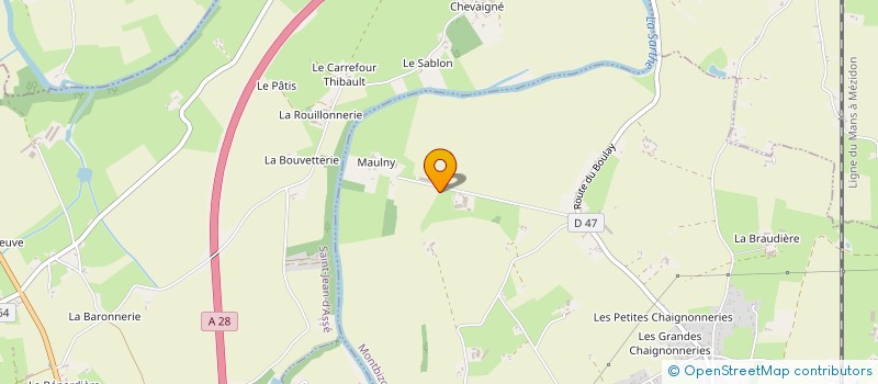 localisation de l'entreprise CUMA AGRI MONTBIGAZ  MONTBIZOT