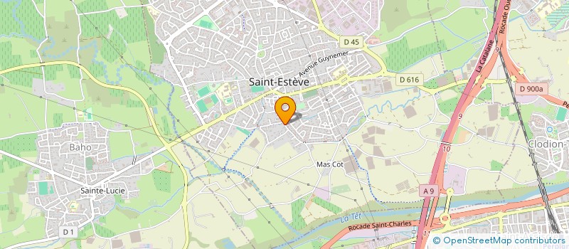 localisation de l'entreprise CUMA ALS HORTS  SAINT-ESTEVE