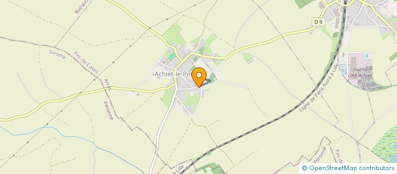 localisation de l'entreprise CUMA AMANDINE  BEHAGNIES