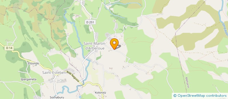localisation de l'entreprise CUMA ARBELA à SAINT-ESTEBEN