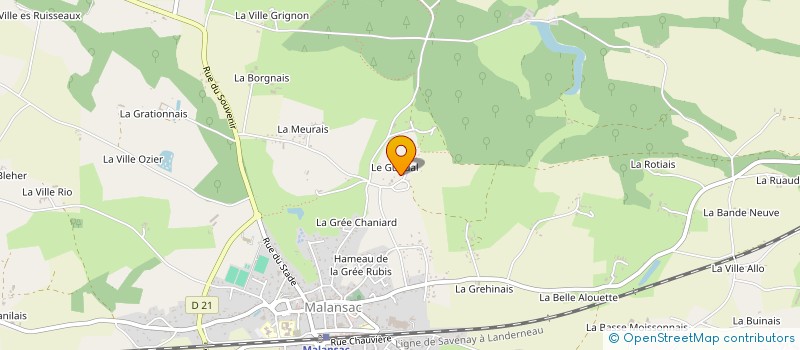 localisation de l'entreprise CUMA ARZ 2000 à MALANSAC