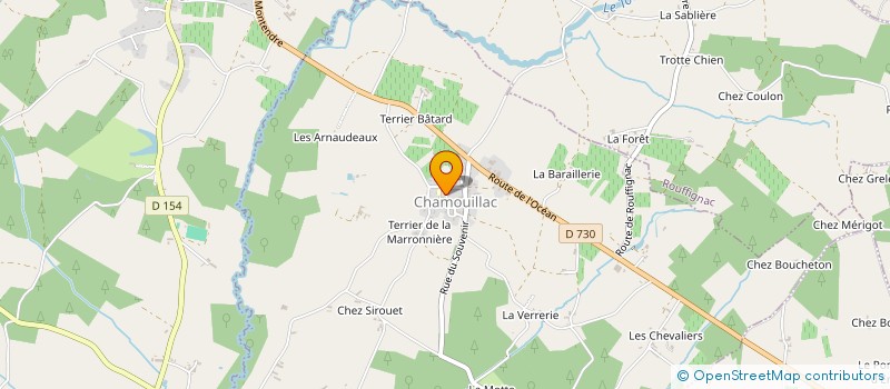localisation de l'entreprise CUMA AU BONHEUR DE CES DAMES à SALIGNAC-DE-MIRAMBEAU