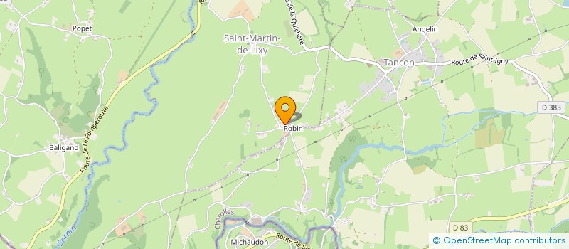 localisation de l'entreprise CUMA AUTOSIL A TANCON à SAINT-MARTIN-DE-LIXY