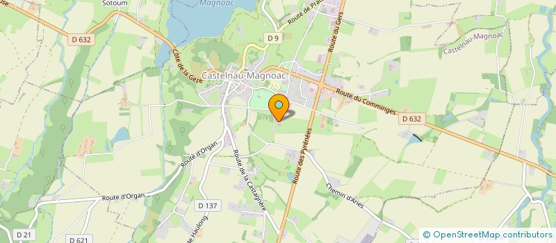 localisation de l'entreprise CUMA AVICOLE DU MAGNOAC à CIZOS