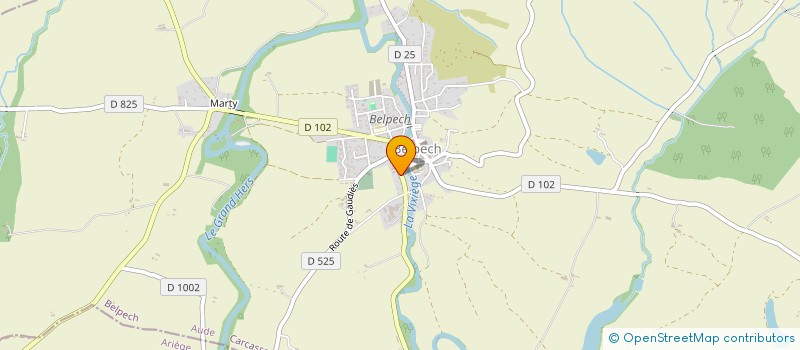 localisation de l'entreprise CUMA BEAUPUY  BELPECH