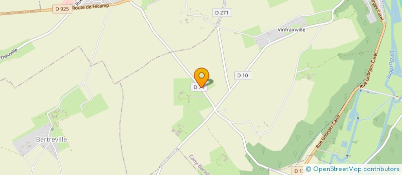 localisation de l'entreprise CUMA BELLE DES CHAMPS  MANNEVILLE-ES-PLAINS