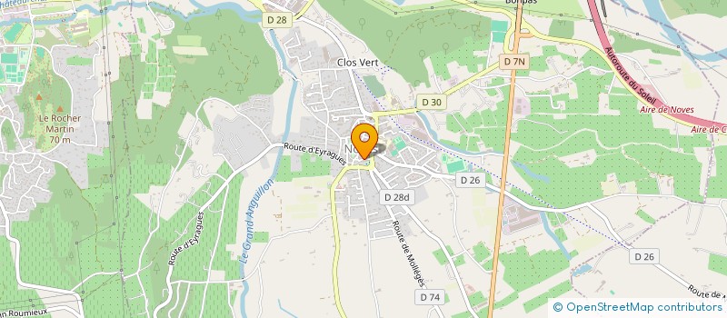 localisation de l'entreprise CUMA BELLE LAURE  NOVES