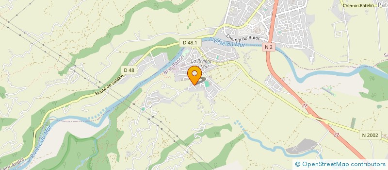 localisation de l'entreprise CUMA BELLEVUE BRAS-PANON  BRAS-PANON