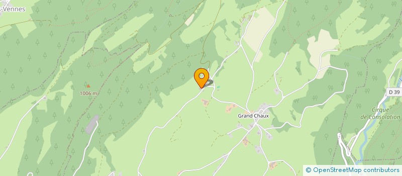 localisation de l'entreprise CUMA BETR'AVENIR  GUYANS-VENNES