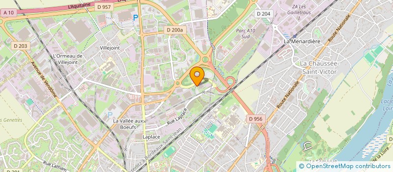 localisation de l'entreprise CUMA BIOMASSE INNOVATION  BLOIS