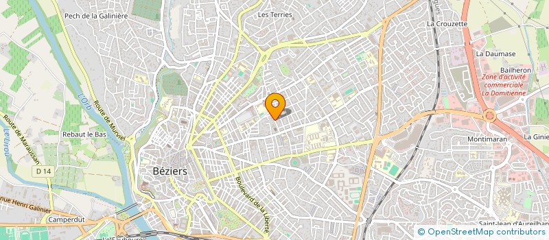 localisation de l'entreprise CUMA BITERANNEE à BEZIERS