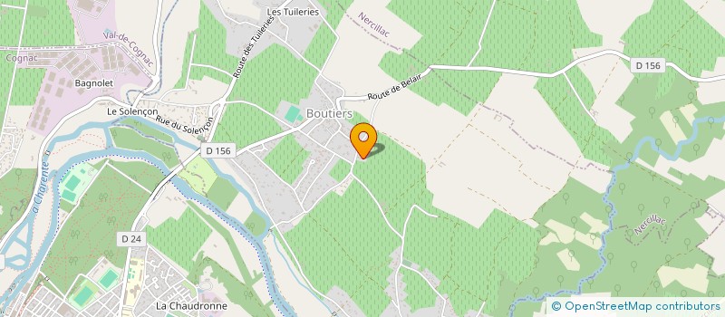 localisation de l'entreprise CUMA BONNE MISE  BOUTIERS-SAINT-TROJAN