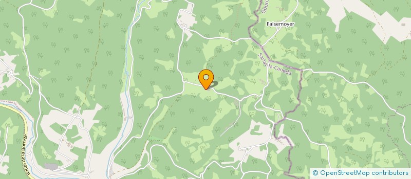 localisation de l'entreprise CUMA BORREZIENNE  BORREZE