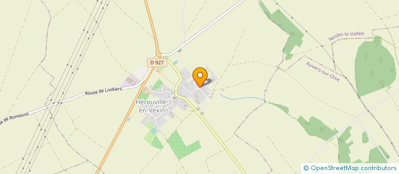 localisation de l'entreprise CUMA BOSQUET à HEROUVILLE-EN-VEXIN