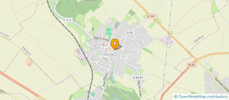 localisation de l'entreprise CUMA BRUNEHAUT  MARUIL