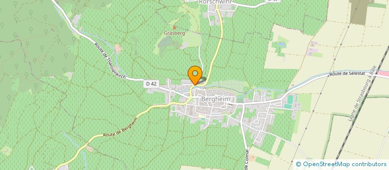 localisation de l'entreprise CUMA CEP DE VIGNE  BERGHEIM