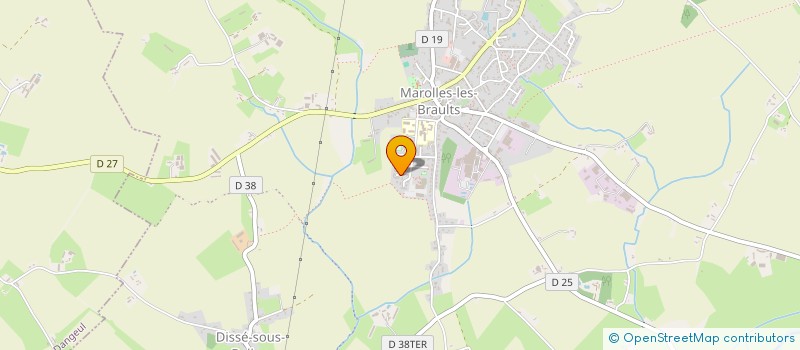 localisation de l'entreprise CUMA CHEVAL SARTHE à DANGEUL