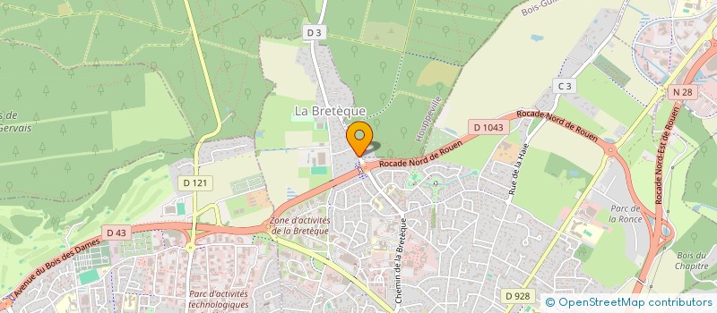 localisation de l'entreprise CUMA CIDRICOLE DE HAUTE NORMANDIE à BOIS-GUILLAUME