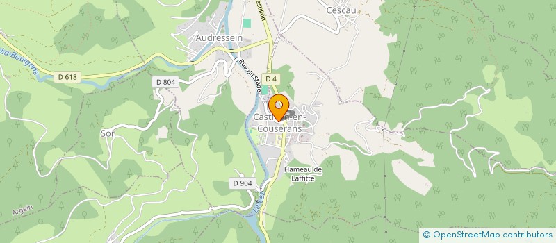 localisation de l'entreprise CUMA COMMUNALE AUDRESSEIN à AUDRESSEIN