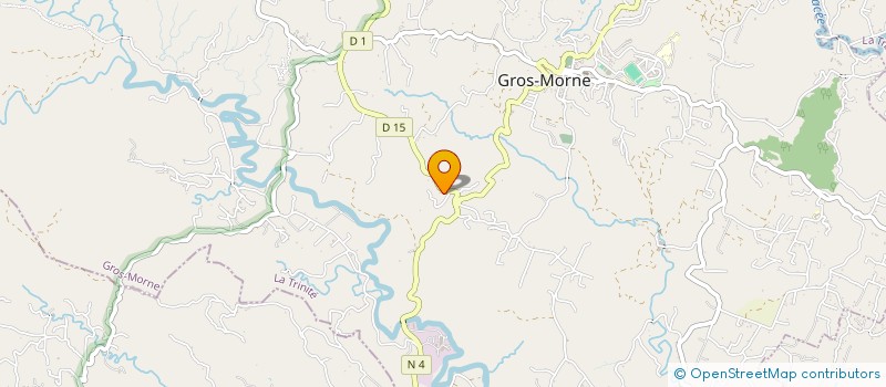 localisation de l'entreprise CUMA COOP à GROS-MORNE