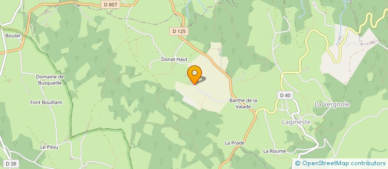 localisation de l'entreprise CUMA COOP DE SAINT JEAN LAGINESTE  ST-JEAN LAGINESTE